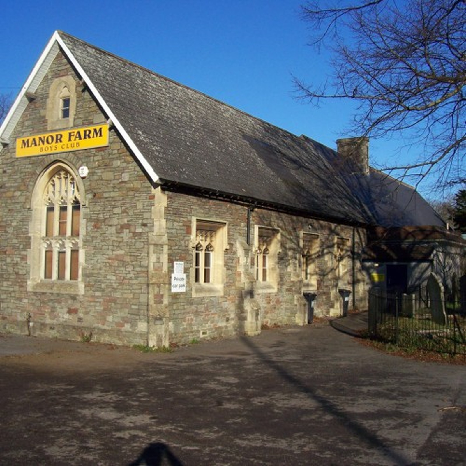 Manor Farm Boys’ Club building